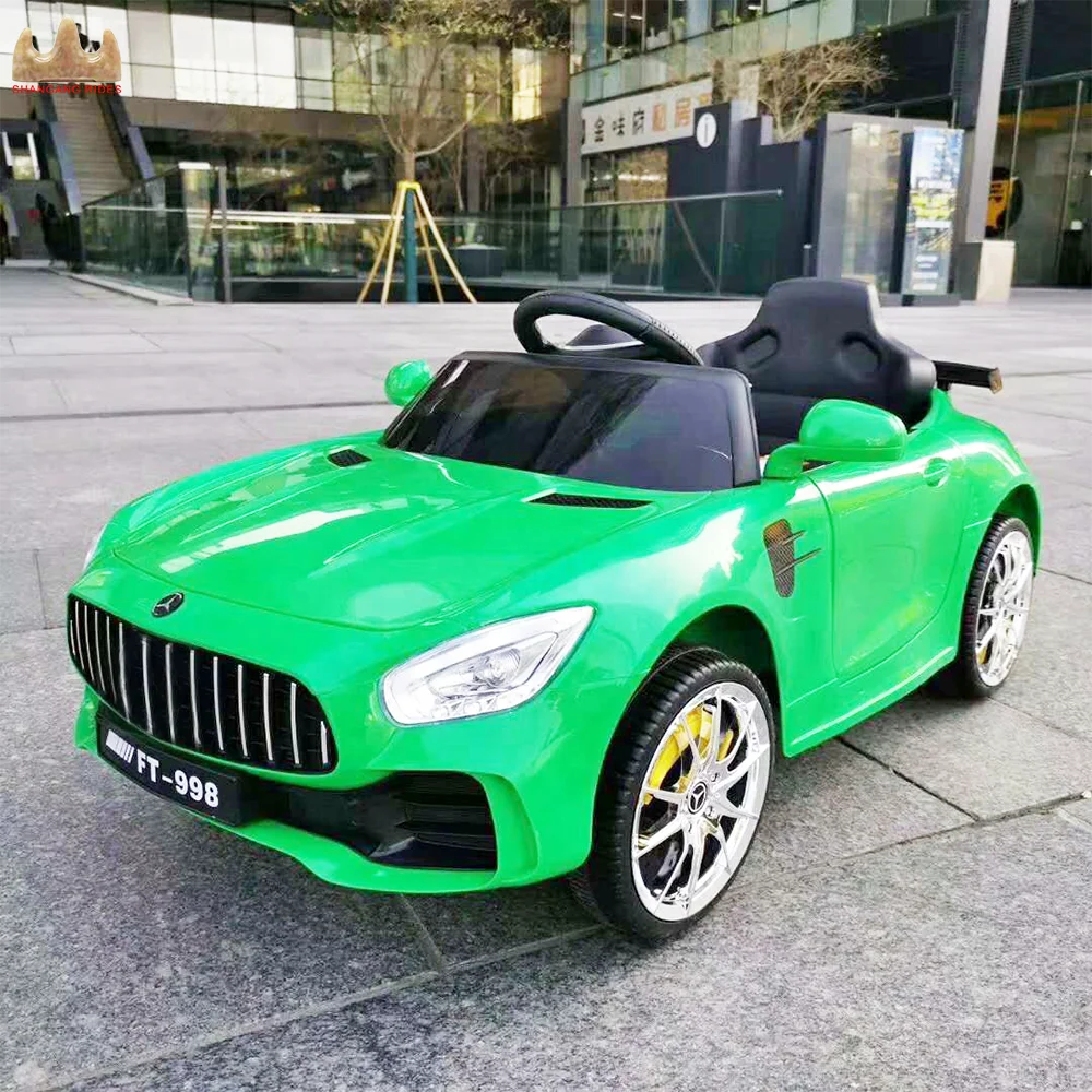 
Shanang Rides 12 Volt Electric Kids Car Ride On Car Remote Control Four-wheel Car 
