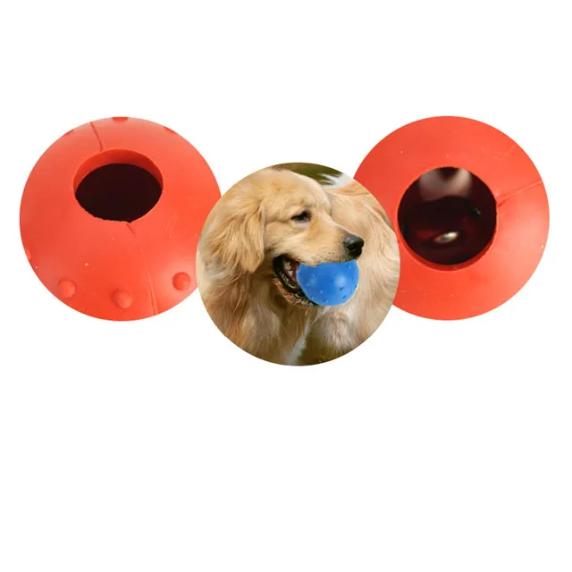 Professional manufacturer rubber chew dog toy mini spiky interactive dog ball toy
