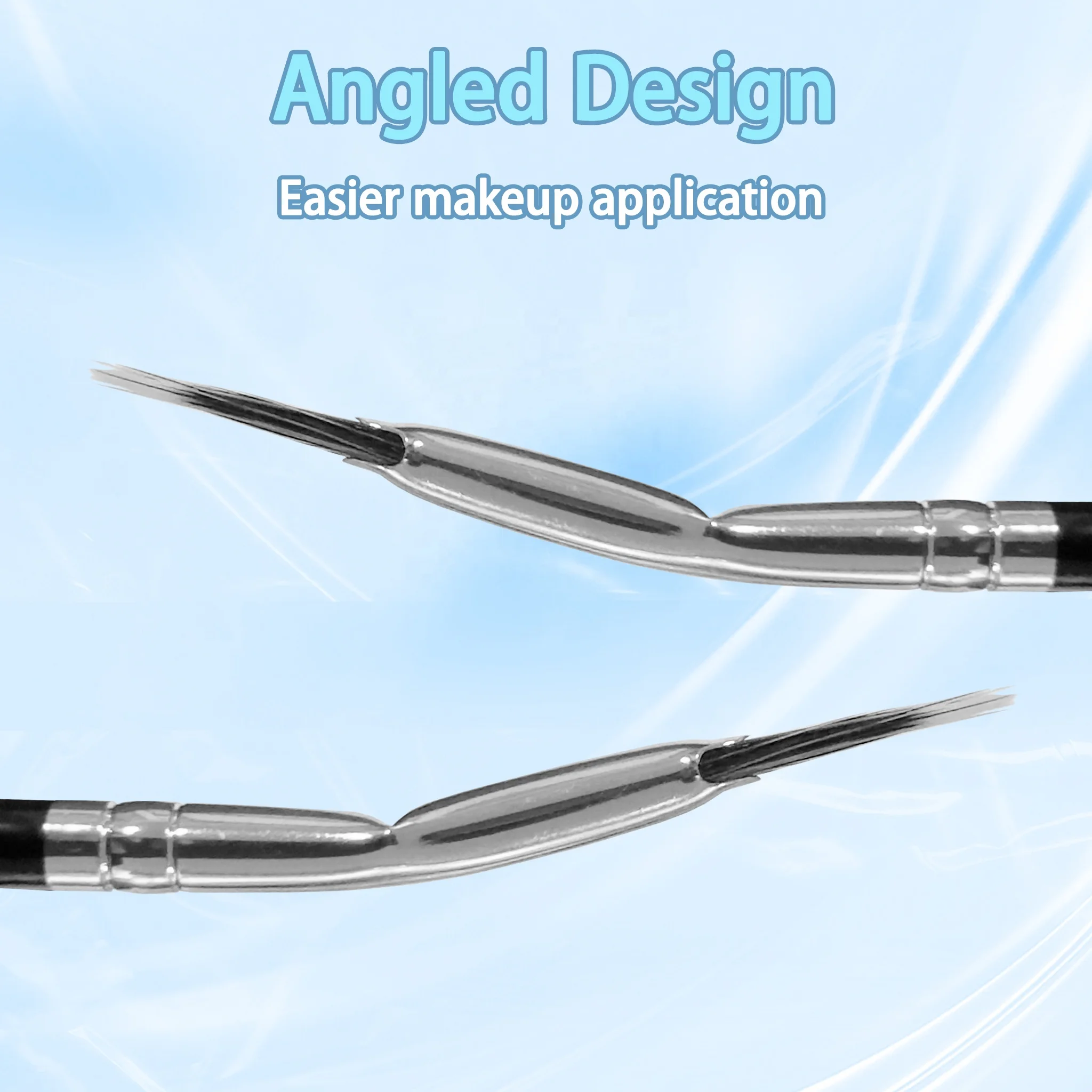 Eye Lashes Definer Makeup Tools for Natural Lashes Salon Home Fan Mascara Brush Eyelash Eyebrow Mascara Fan Lash Brush