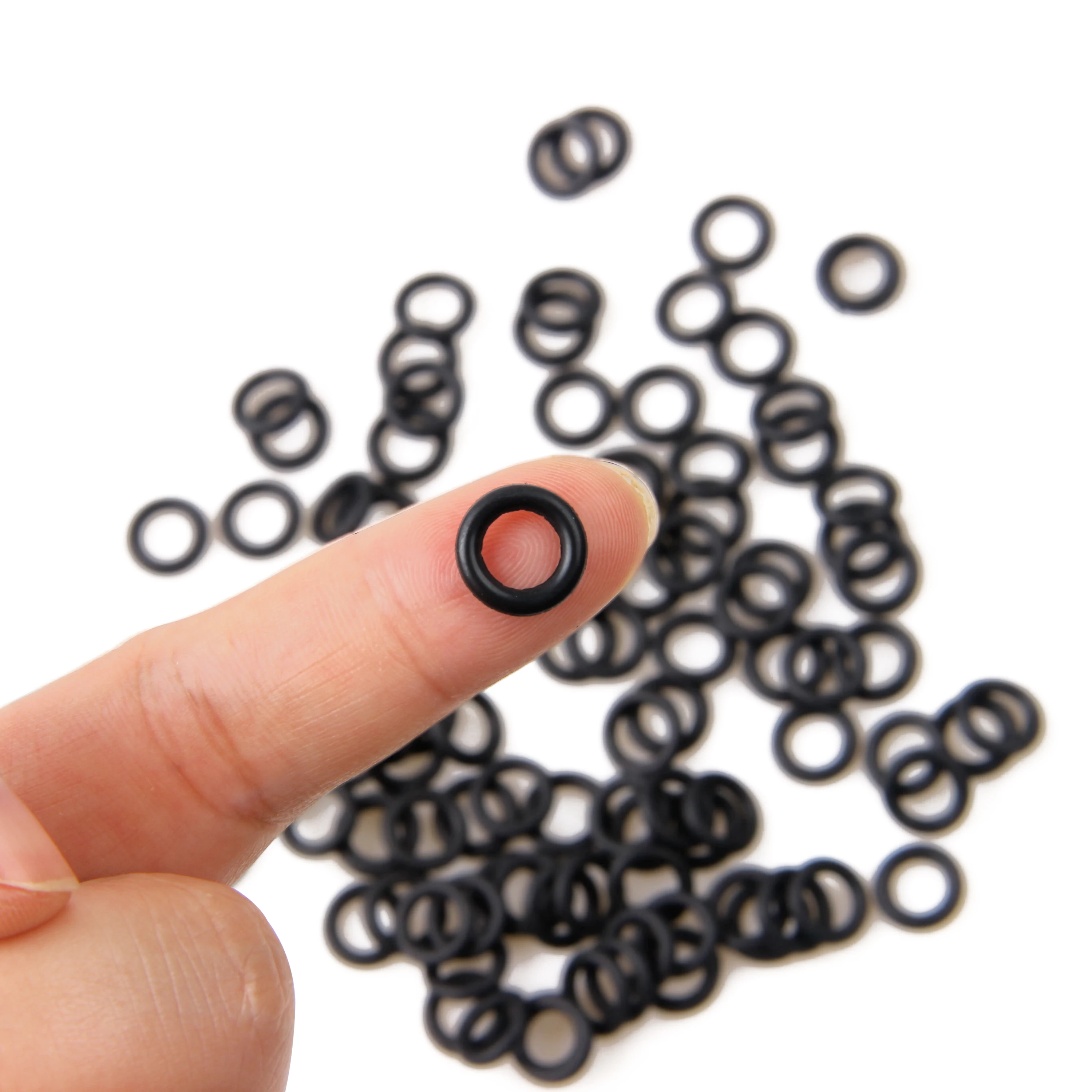 2000 pcs Nawaish Wacky Rig Tool Worm O-Rings Wacky Ring Tool Wacky Worm Kit for Stick Soft Baits