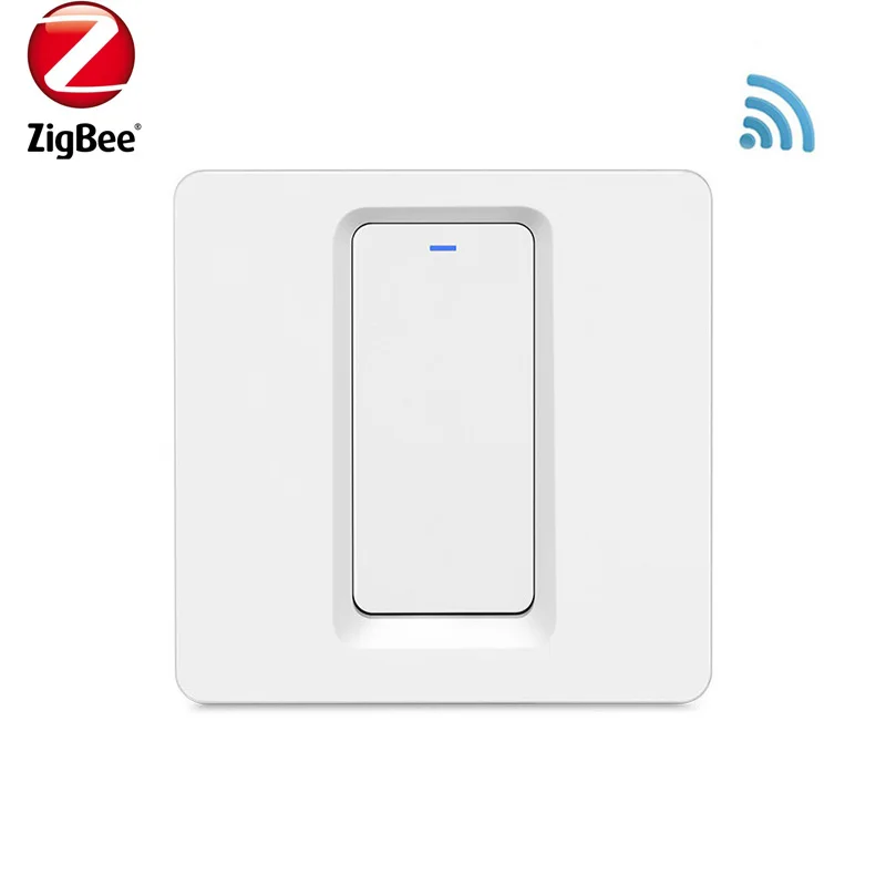 EU Smartlife Zigbee 3.0 Wall Switch Module Tuya Mechanical Zigbee Wall Switch