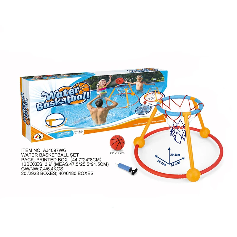 Basketball water game toys water sport set games outdoor water basketball game
