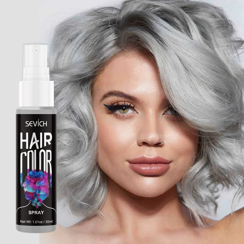 Private Label Temporary Permanent Color Hair Shine Hair Dye Root Touch-Up Spray