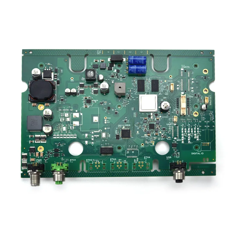 
New product pcb fabrication assembly Signal stability 8 LAYERS FR4 Tg170 DOUBLE SIDE PCBA circuit board for industral control 