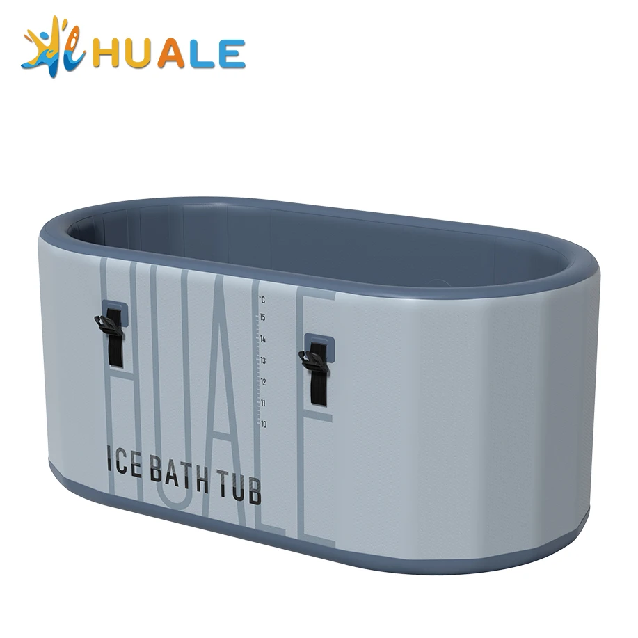 Inflatable Ice Bath Recovery Pod Soaking Portable DWF Tub Cold Plunge Tub With Water Chiller 1 Person Pool For Kids