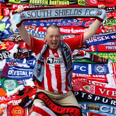 Высококачественный футбольный фан-клуб 100% полиэстер индивидуальный дизайн шарфы для футбольных фанатов логотип вашей команды