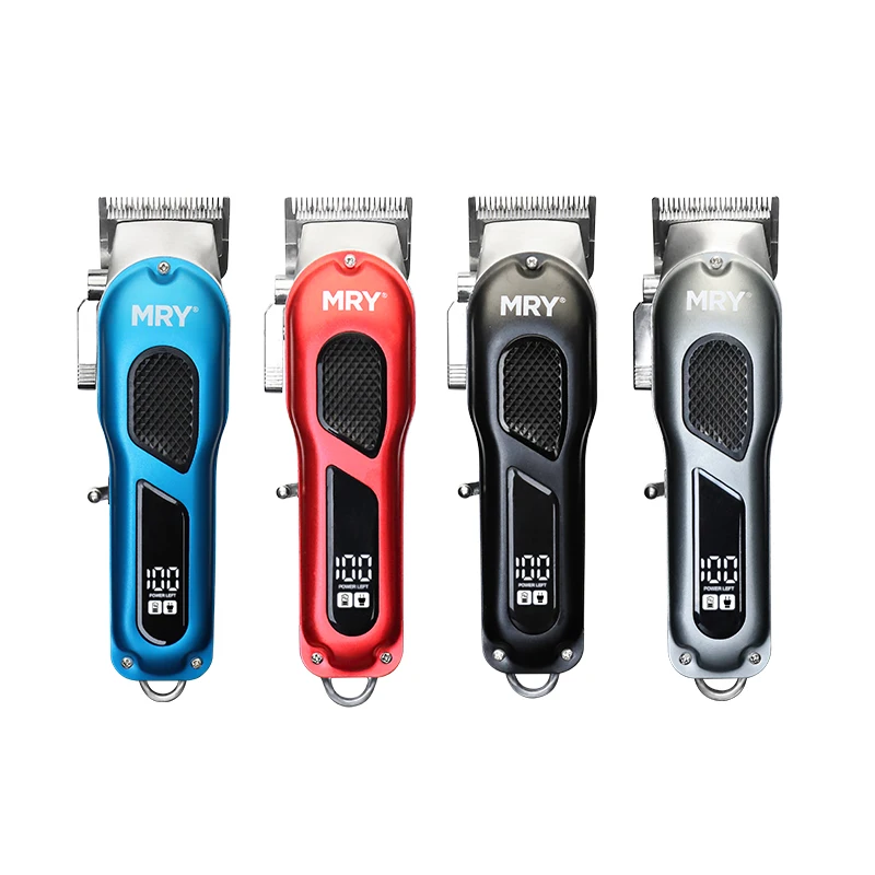 MRY Professional Metal Electric Razor Trimmer Metal Barber Hair Cut Trimmer Machine Metal Housing Hair Trimmers Clippers For Men