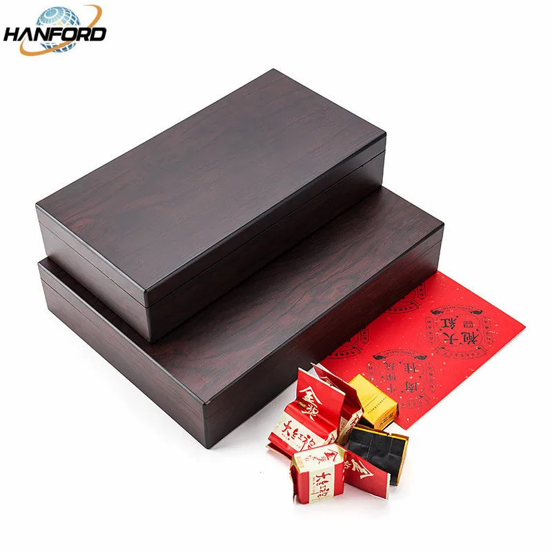 Wholesale Customizable Rectangle Wooden Antique Gift Tea Storage Box Jewelry Box