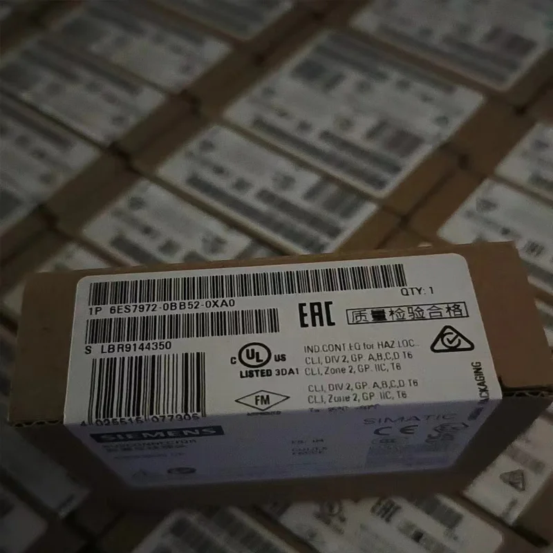 6ES7972-0BB52-0XA0 SIMATIC ET 200 DP разъем модуль seimens цены поставщиков Siemens S7-ET plc