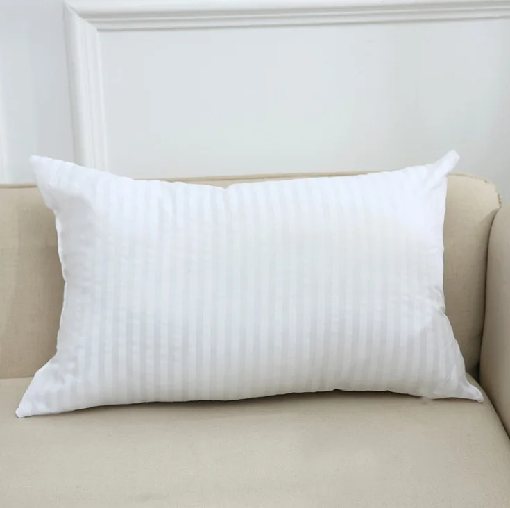 Wholesale Factory Price 16x16 18x18 20x20 PP Cotton Square Rectangle Polyester Cushion Inner Stripe Throw Pillow