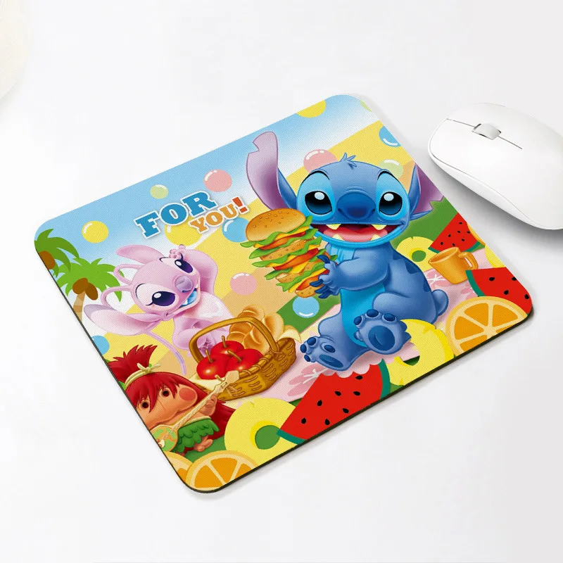 New cartoon stitch mouse pad student stationery lovely girl lady