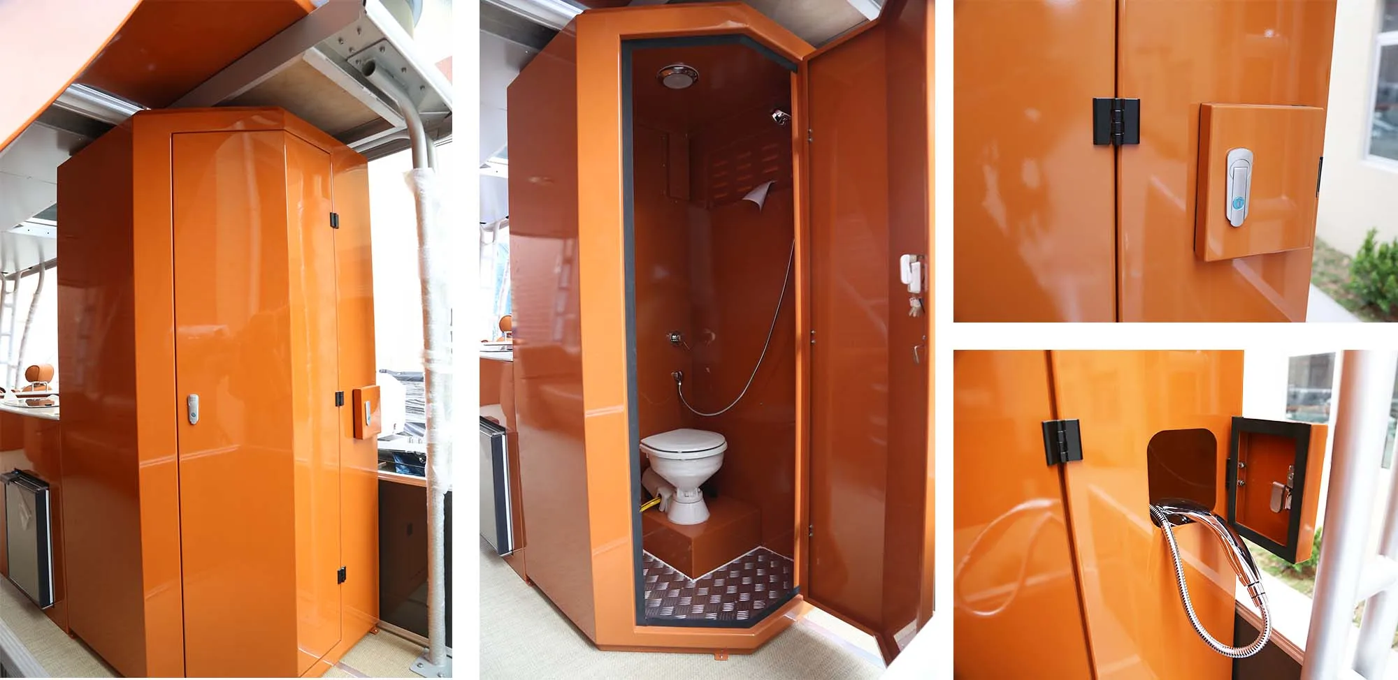 28ft 300HP Tritoon Pontoon Boat With Bathroom For Sale