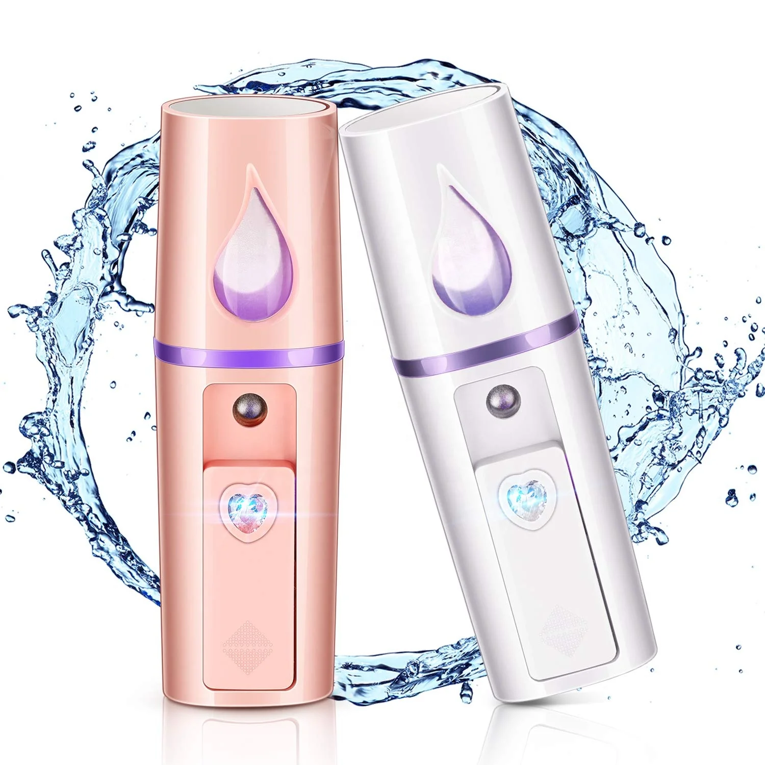 USB перезаряжаемые воды SPA Увлажняющий уход за кожей лица опрыскиватель мини-устройство обеспечивающее вам красоту и привлекательность нано-пароварка тумана с зеркалом