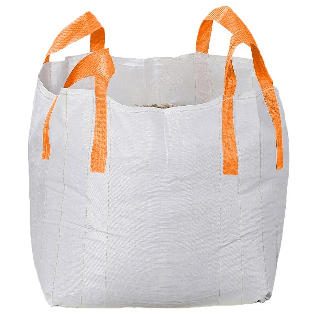 Custom 100% PP Material Polypropylene Tubular FIBC Super Sack UV Treated 35x35x45 Big Bag