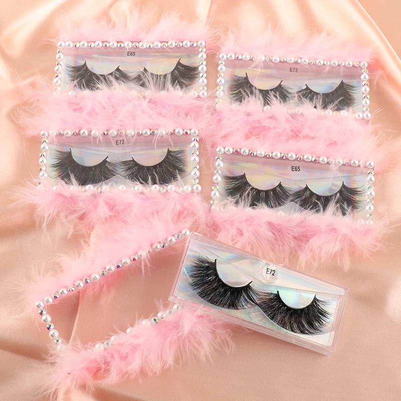 Lashes3d оптовый поставщик 25 мм коробка для упаковки ресниц из меха норки фирменная торговая