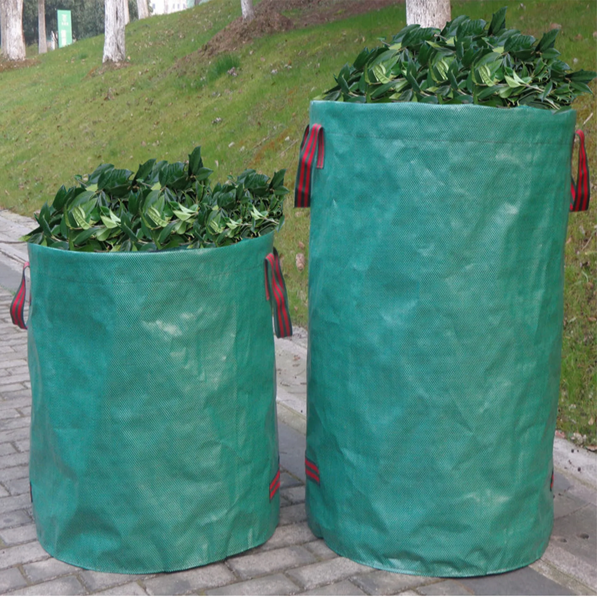 Hot Selling Leaf Collector And Lawn Garden Bag Garden Bags Garbage Backpack Moving Travel Bags