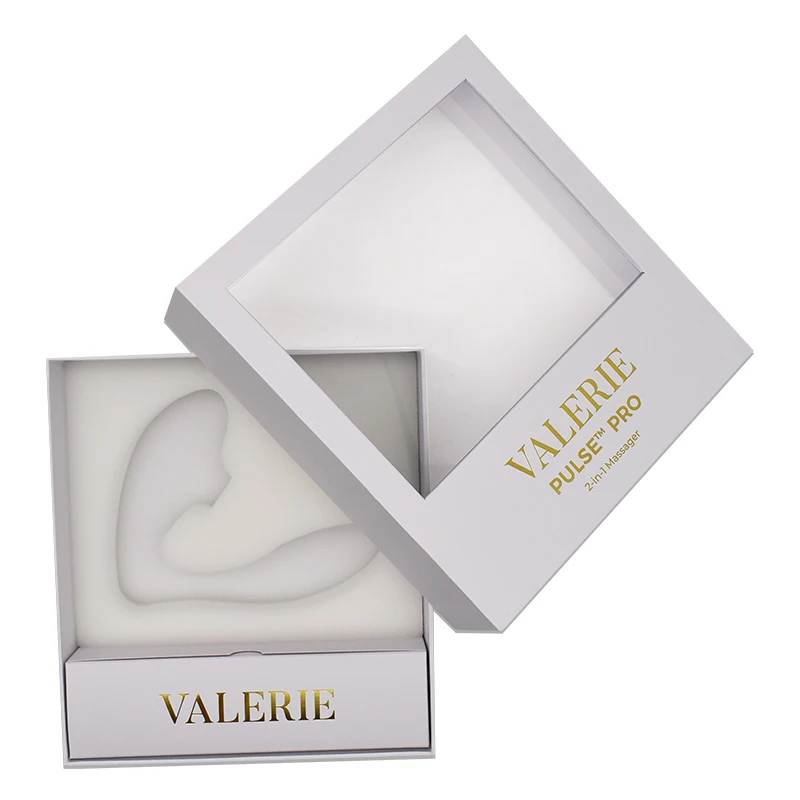 Luxury Black Cosplay Voldemort Magic Wand Window Gift Box Women Vibrator Sex Toy Satisfier Paper Packaging