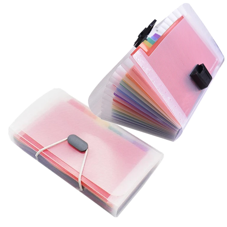 A6 расширение папки и Радуга Органайзер документов 13 карманы типа «гармошка» папка для карты сумка