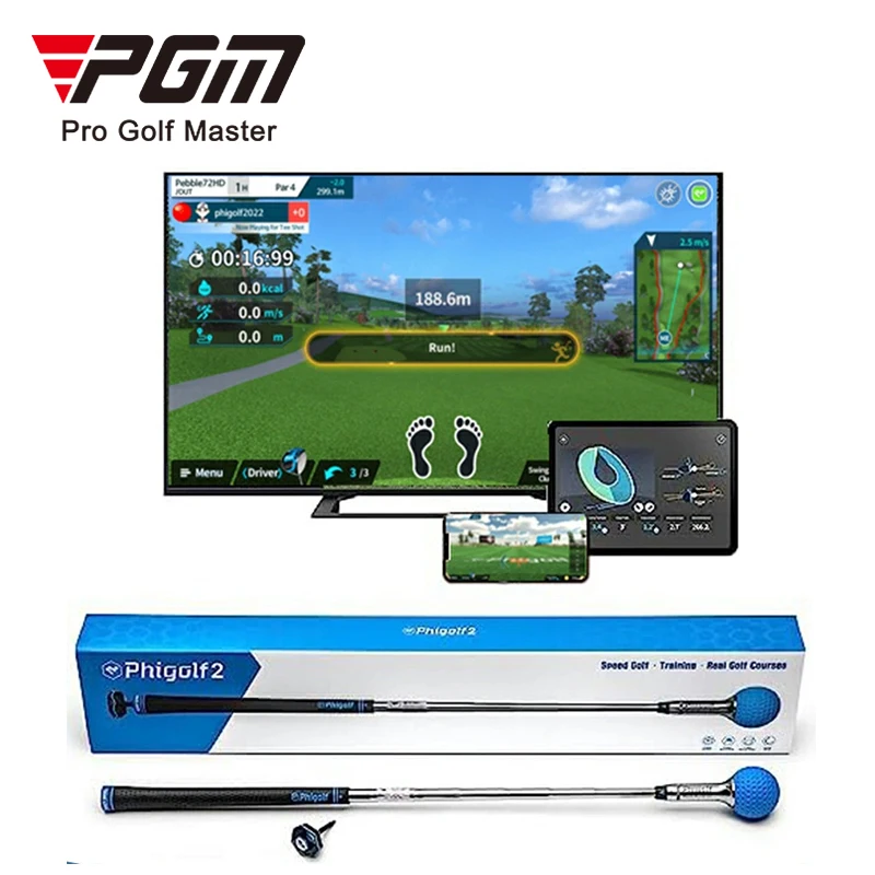 PGM MNQ009-2 PHI korea golf simulator swing analyzer indoor golf simulator