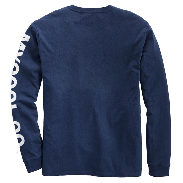 2020 New Design Hot Sale High Quality Custom Mens Cotton Printing Long Sleeve T Shirt