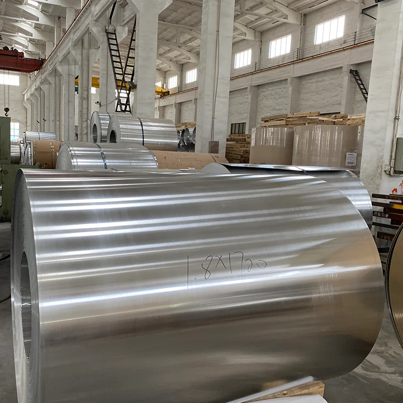 Factory Direct Sales 1050 1060 1070 1350 3003 3104 5052 5083 8011 Aluminum Coil Roll For Food 1100 Color Aluminum Coil
