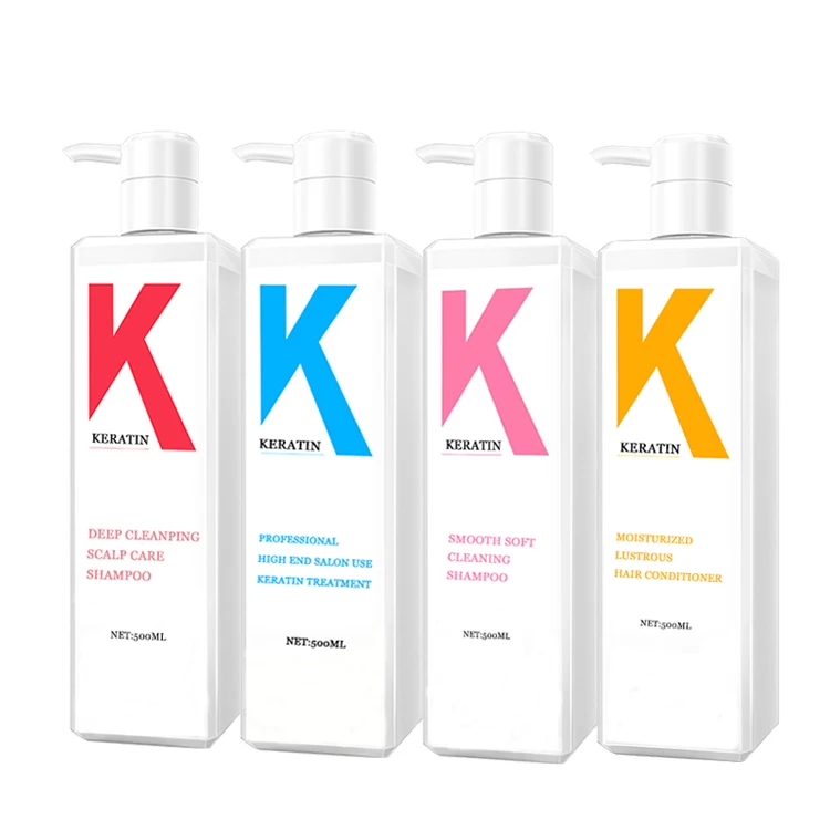 OEM частная торговая марка Blowout Кератиновое лечение выпрямление волос кератин протеиновый бразильский