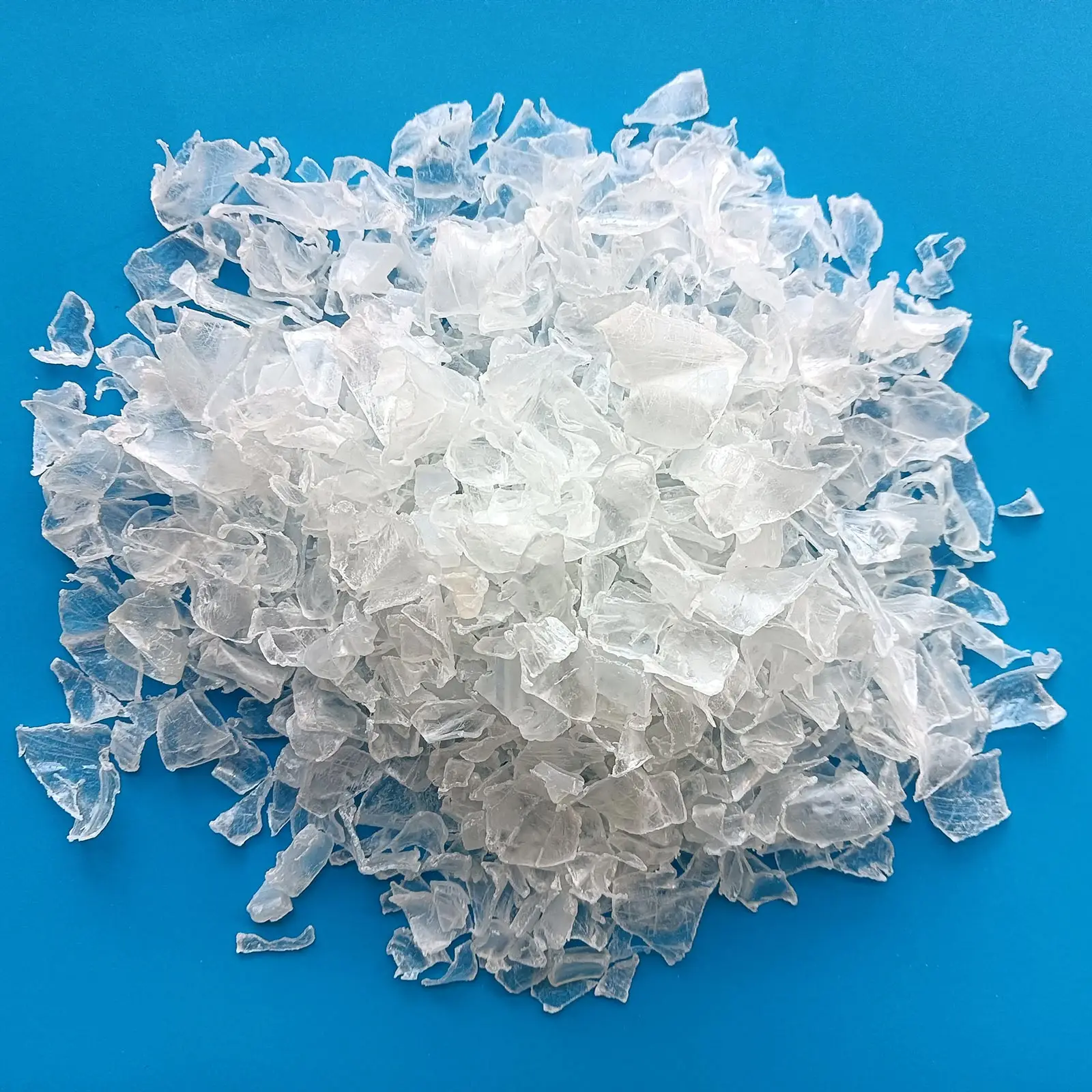 Clean Hot Washed Recycled PET Flakes / Pet Plastic Bottle Scrap For Sale