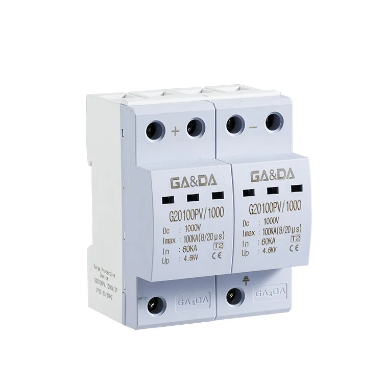 GADA 1000V/1500V type 2 power surge voltage protection device