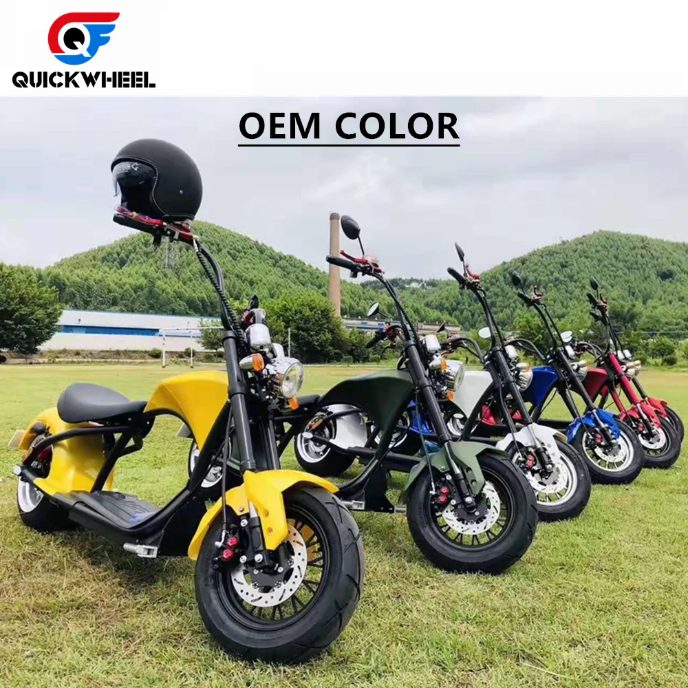 Holland warehouse 2020 2000w big wheel electric scooter city coco for adults off road