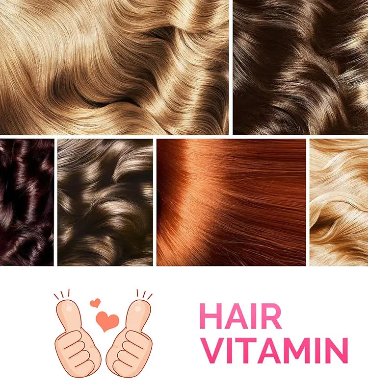 No Rinse Vitaminas Para El Cabello Hair Vitamin Hair Treatment Serum Enriched With Moroccan Macadamia Avocado Oil For Women Men