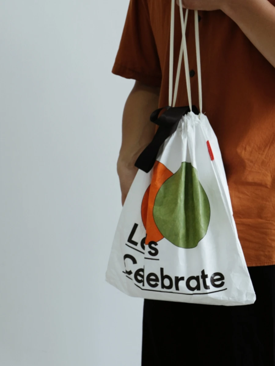 Custom Logo Print White Dupont Tyvek Paper Promotion Eco Tote Shopping Bag Promotion Tote bag