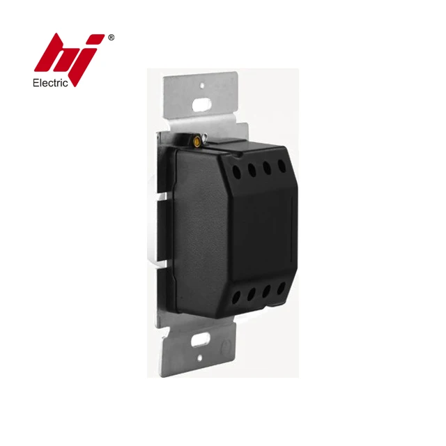 UL CUL 120V 600W Push on/off rotary silicon controlled light dimmer switch with indicator