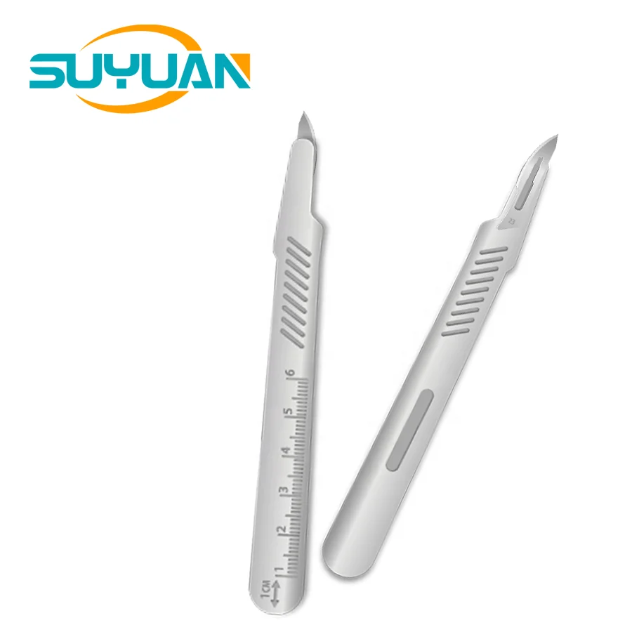 Sterilized Disposable Stainless/Carbon Steel 23 Surgical Scalpel Blade 23 Medical Operating Knife