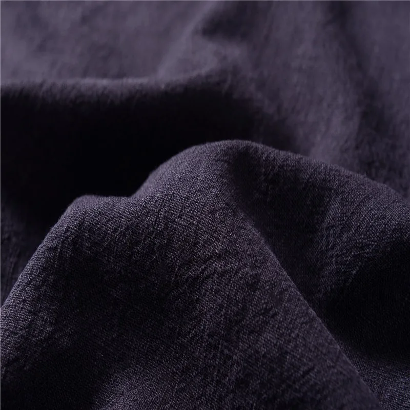 2022 Popular Product Heavy Weight Sand Washed Fabric Plain Dyed Bamboo Pattern Burlap Curtain Sofa Cover Ramie Cotton Fabric