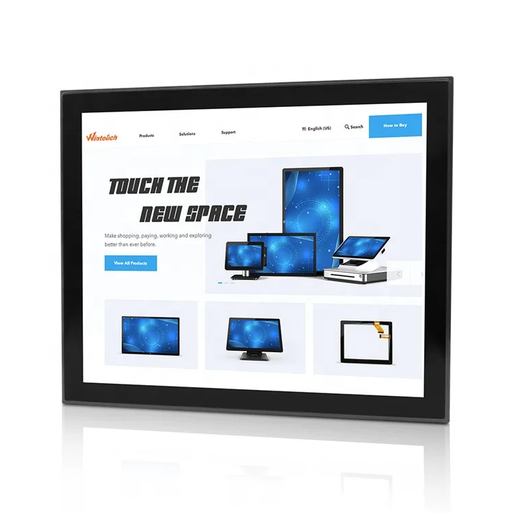 Цена по прейскуранту завода-изготовителя 17-дюймовый планшетный IR сенсорный экран все в одном ПК для оплаты заказа