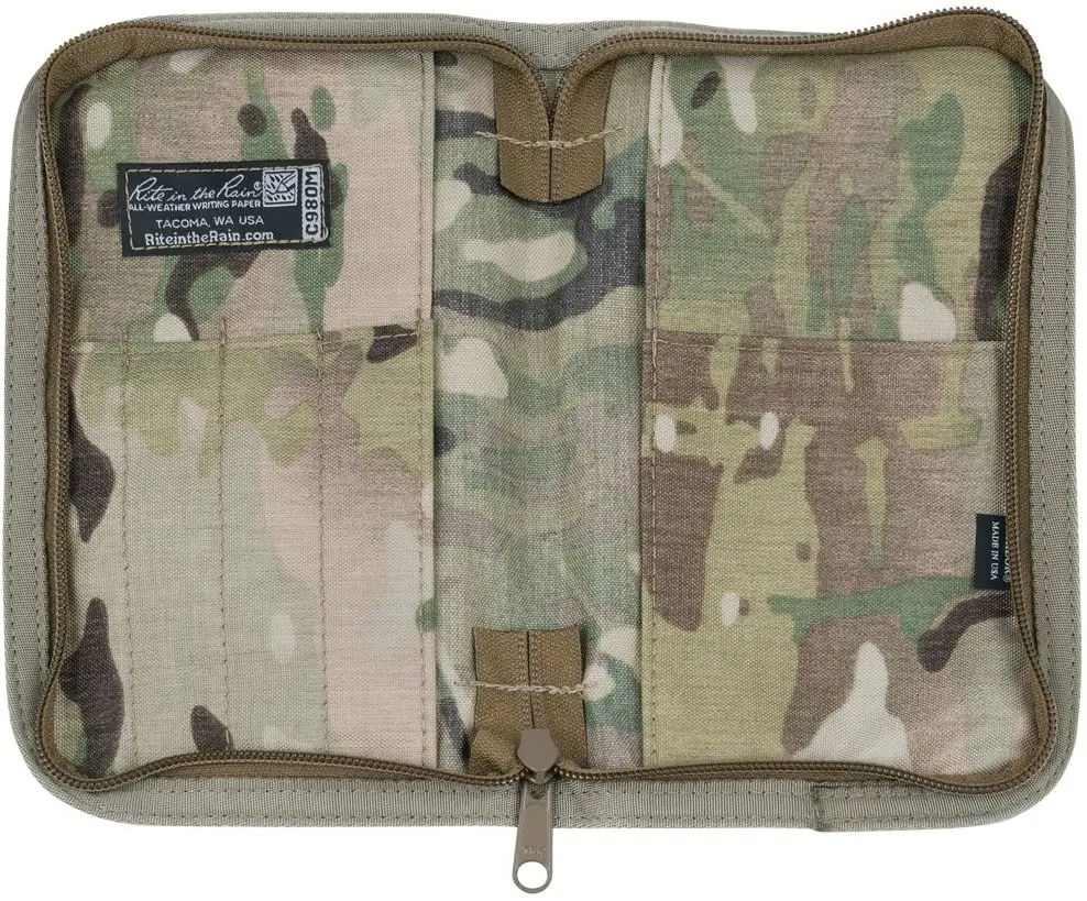 Wholesale Weatherproof Tactical Field Kit with Tan Tactical Notebook