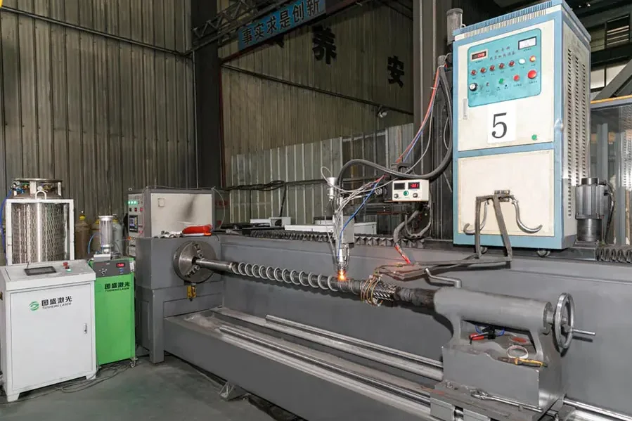 Bimetallic Parallel Twin Screw and Barrel for Plastic Extruder for PVC Pipe UPVC