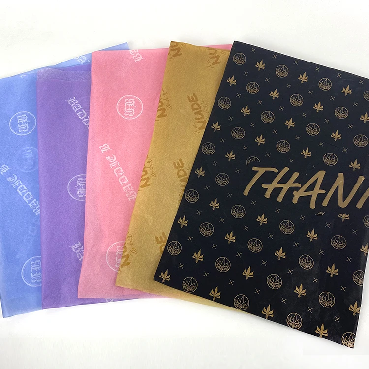 Custom Company Logo Print 17G Wrapping Tissue Paper For Packaging.jpg