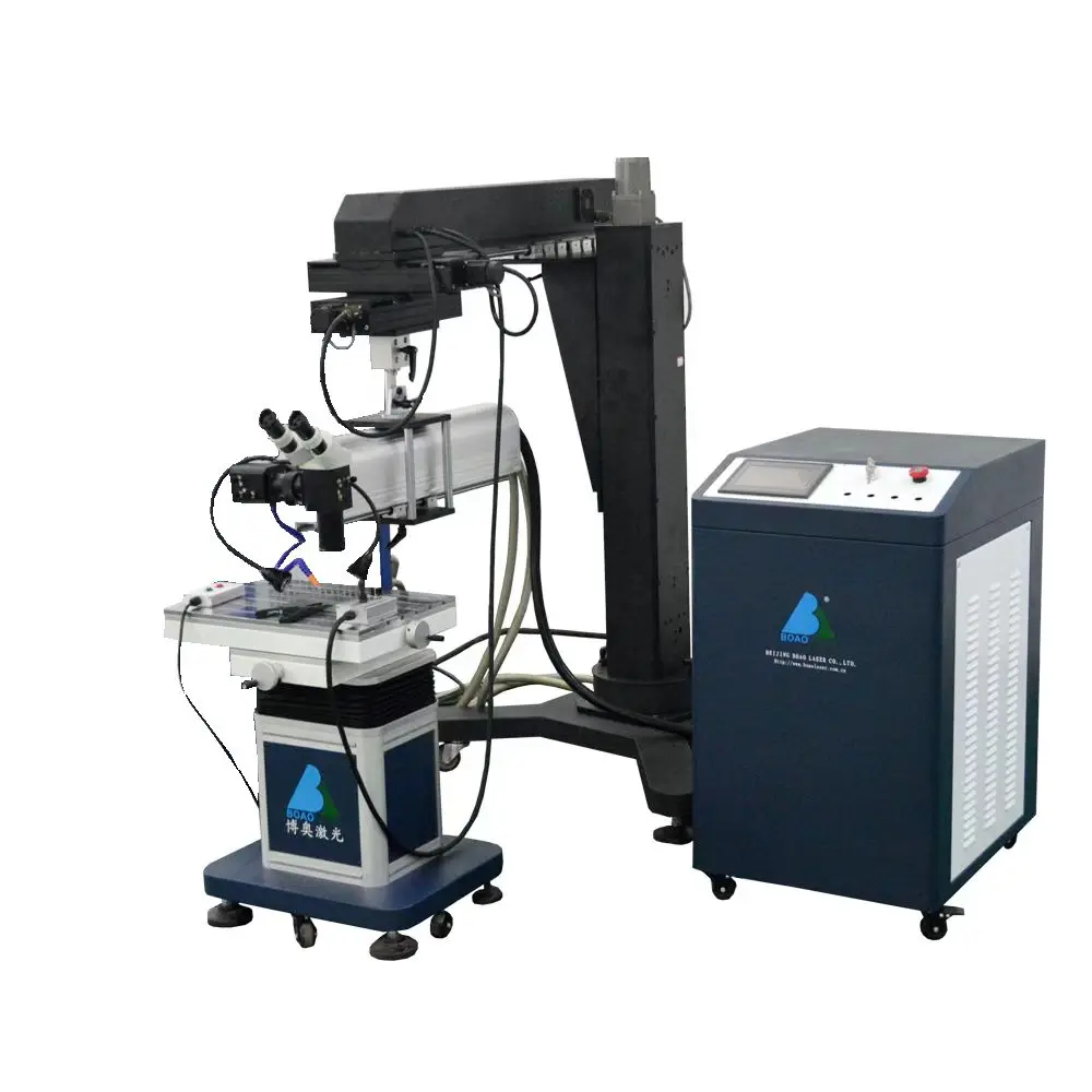 mobile arm manual repair mould lazer welder 3000w 2000w 1000w metal alloy aluminum fiber laser welding machine for mold repair