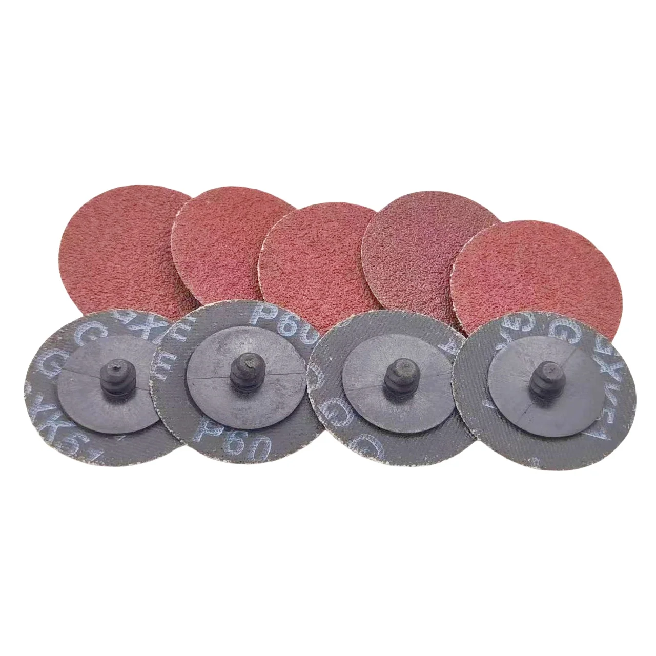 2 Inch Aluminum Oxide Roll Lock Sanding Disc Quick Change Sanding Discs Surface Conditioning Sanding Disc