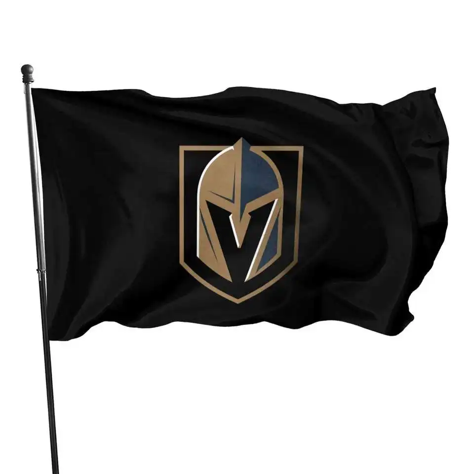 Wholesales Custom Polyester Best 3x5 Ft Polyester NHL Vegas Golden Knights Flags