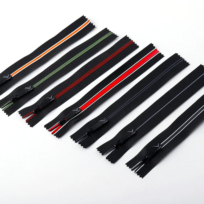 3# PVC waterproof zippers for clothes water proof zipper for sewing