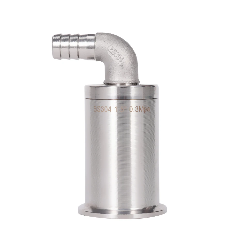 Sanitary Stainless Steel 1.5 Inch Steam Safety Valve Exhaust Valve