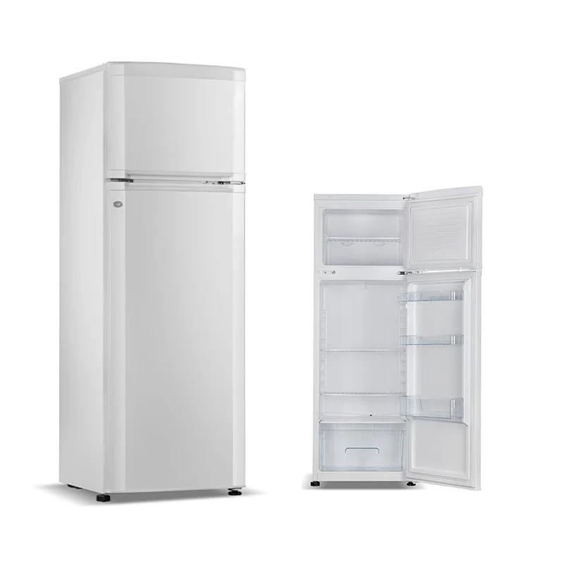Smad 280L Domestic Household Home Double 2 Doors Fridge Top Freezer Refrigerators
