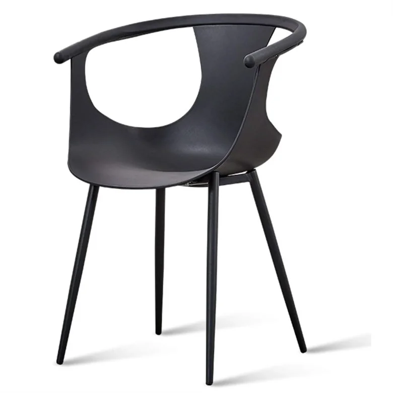 Factory Price  New Style High Quality Armrest Dining chair Living room Coffee chair with Armrest