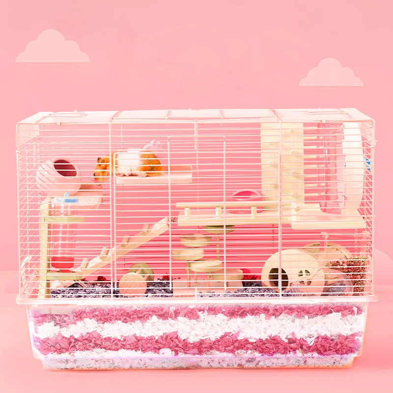 Wholesale jaulas para hamsters gaiola para hamsters cage transparent large big cage for hamster