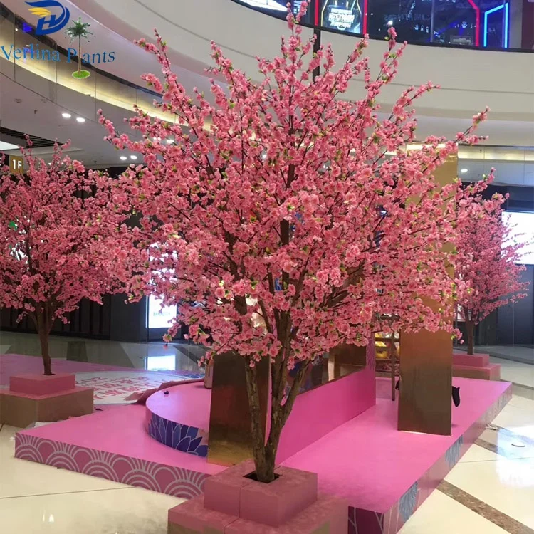New design  artificial cherry blossom tree for garden shopping mall  decoration