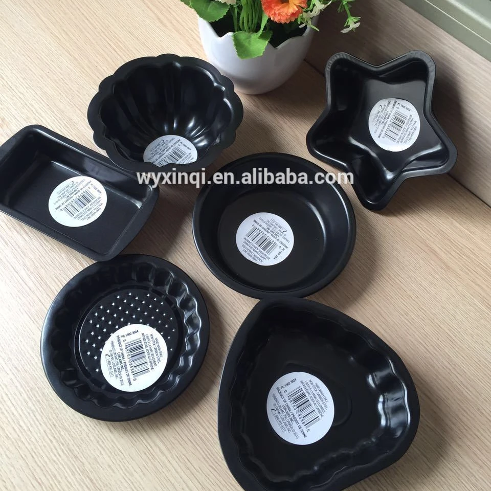 Non-Stick fiying Pan Mini cake mould Baking pan set