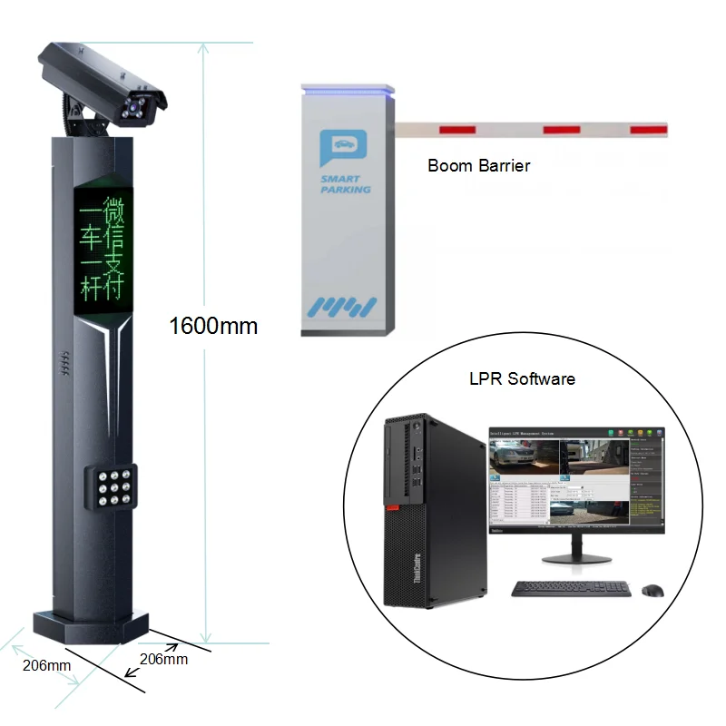 ANT High-quality Lpr Camera License Plate Recognition System With Smart Car Parking System