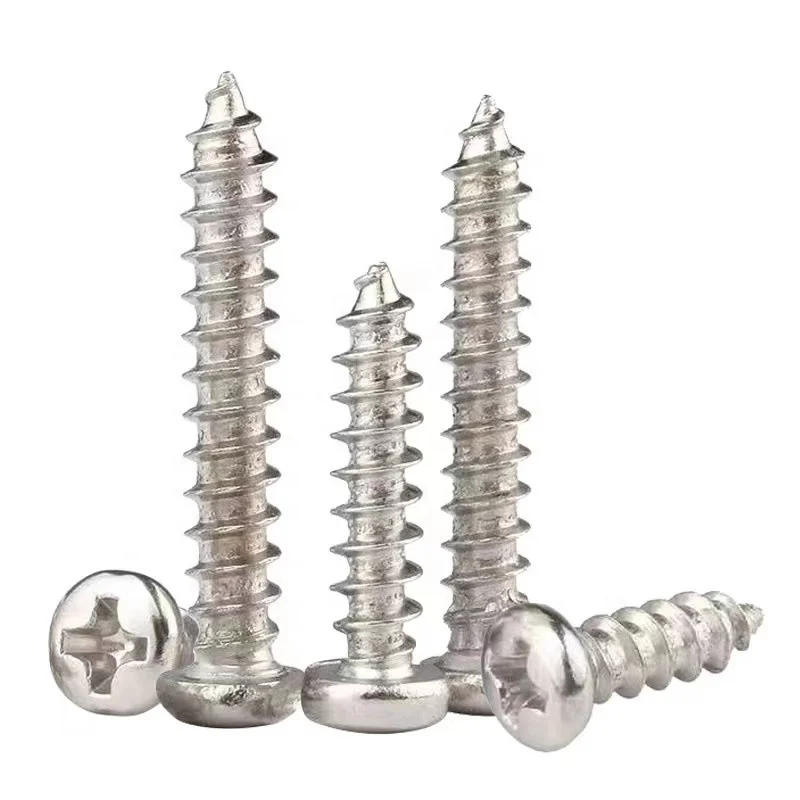 Manufacturer custom M1/M6 screw metal self-tapping thread screw self tapping fasteners screws